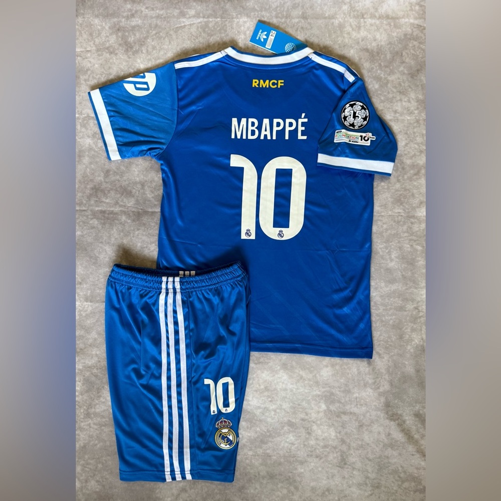 Real Madrid set for kids Mbappe 10